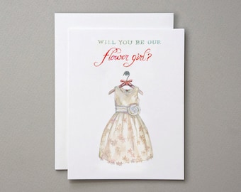 Will You Be Our Flower Girl Card