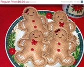 Christmas in July Sale BOY AND GIRL Gingerbread Cookies Set Of 2 dolls one boy and one girl Il_170x135