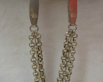 Gold Sweater Guard Clip Vintage