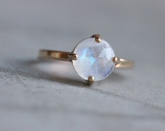 Moonstone engagement ring | Etsy