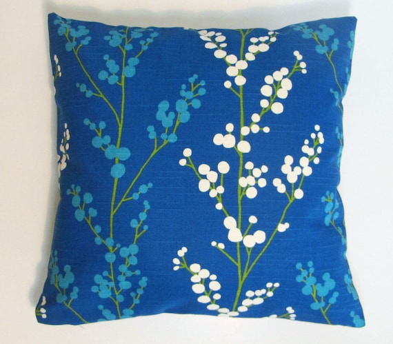 Set of Two Royal Blue Home Decor Royal Blue Pillow Covers