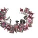 Daisy Duck Altered Art Charm Bracelet in Pink