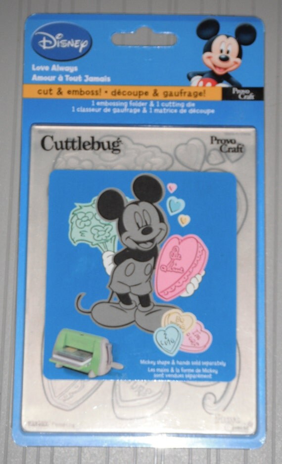 Cuttlebug CuT and Emboss Set Disney Mickey by TheScrapoholic