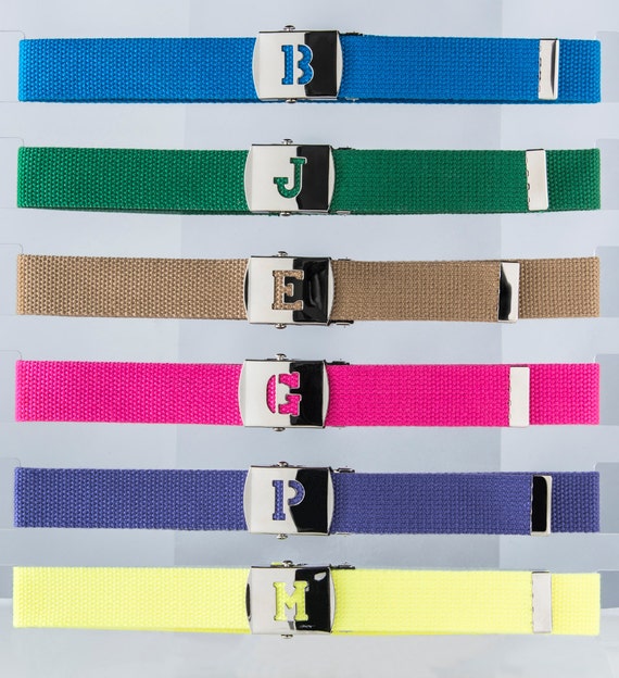 Personalized Initial belt