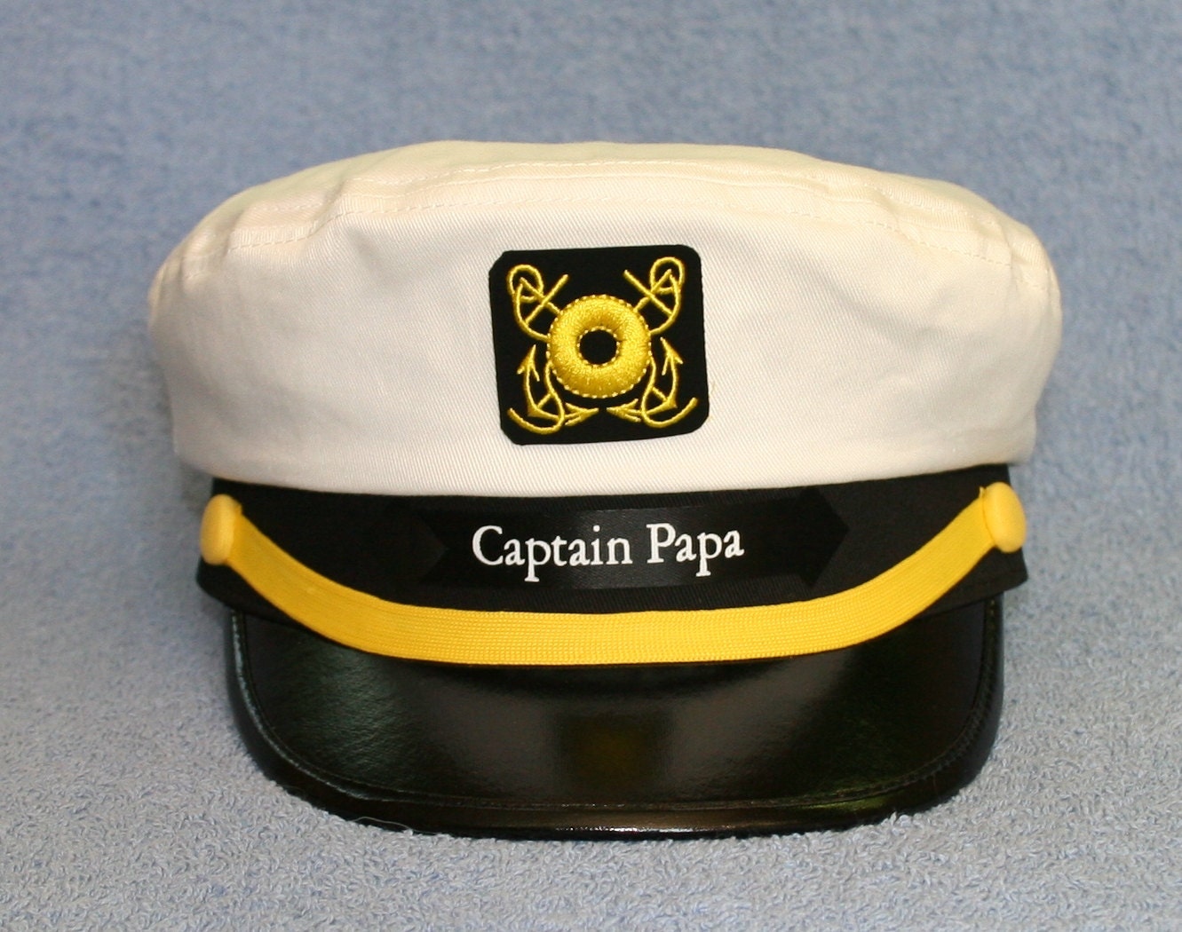 Personalized Yacht CAPTAIN'S HAT perfect for Sailing by CapeStarr