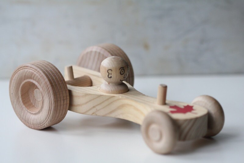 wooden race