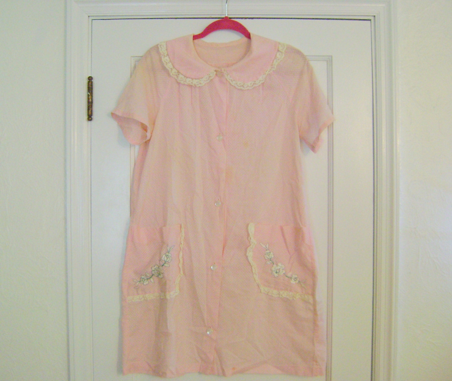 nightgown button down front