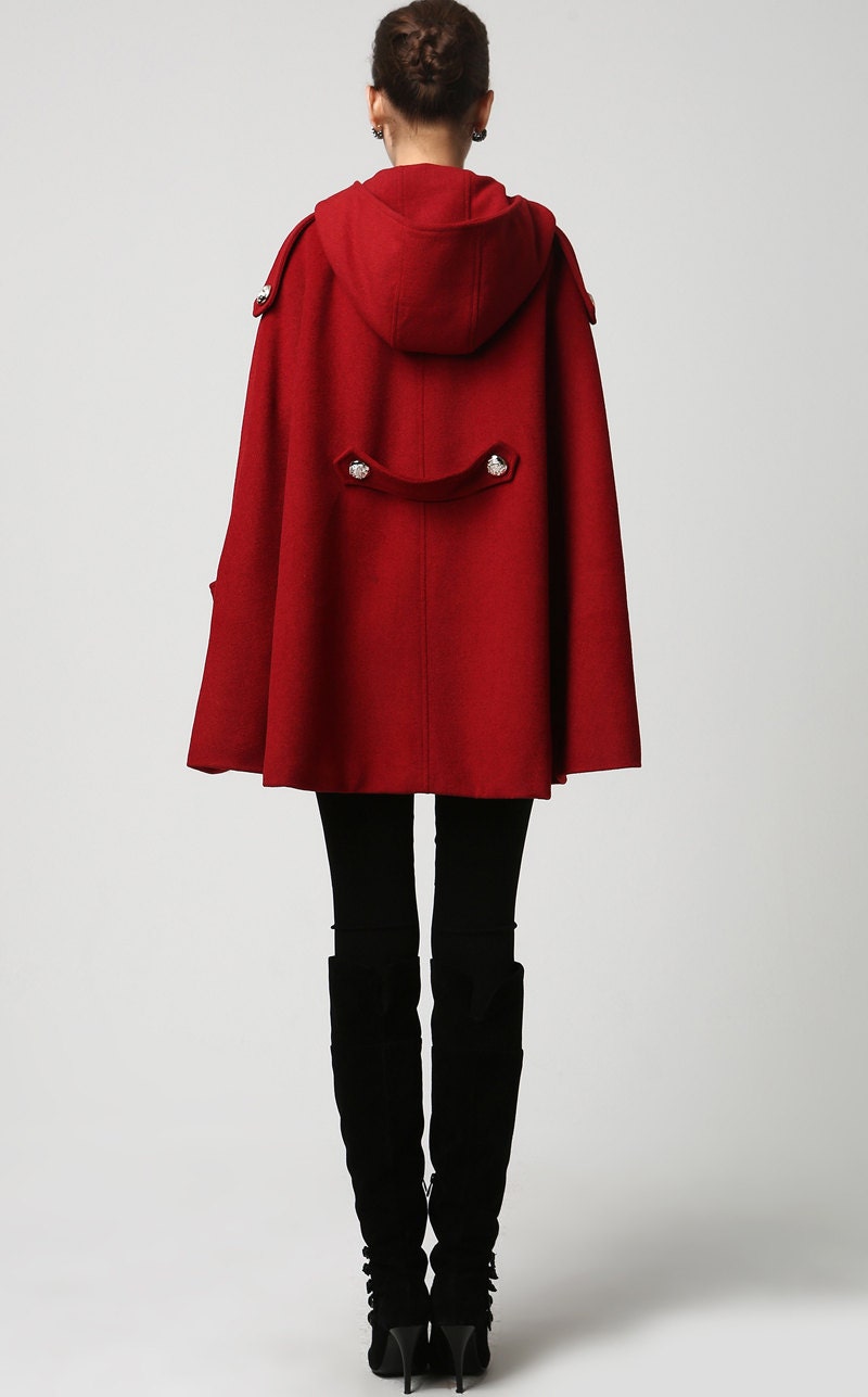 red cape jacket