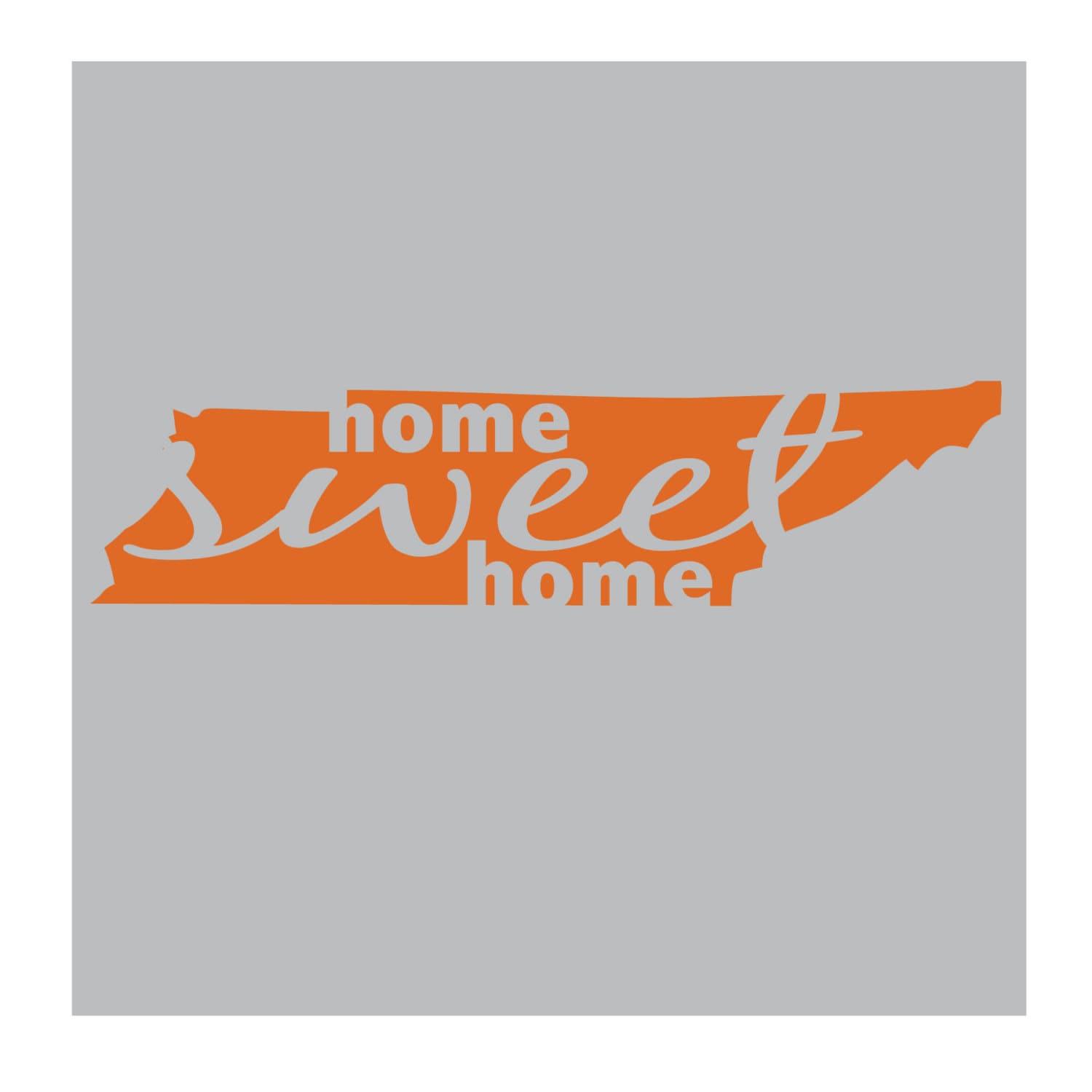 Tennessee Home Sweet Home Decal: Sticker for by TheKennedysSix
