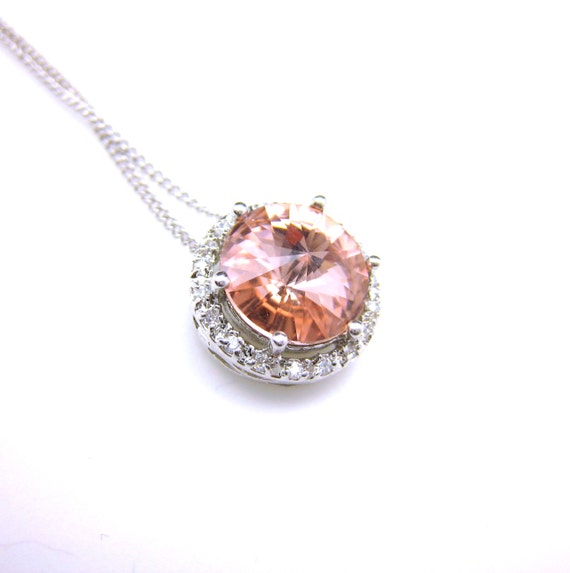 Bridal necklace bridesmaid wedding gift necklace Sterling silver ...