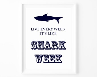 Popular items for printable shark on Etsy