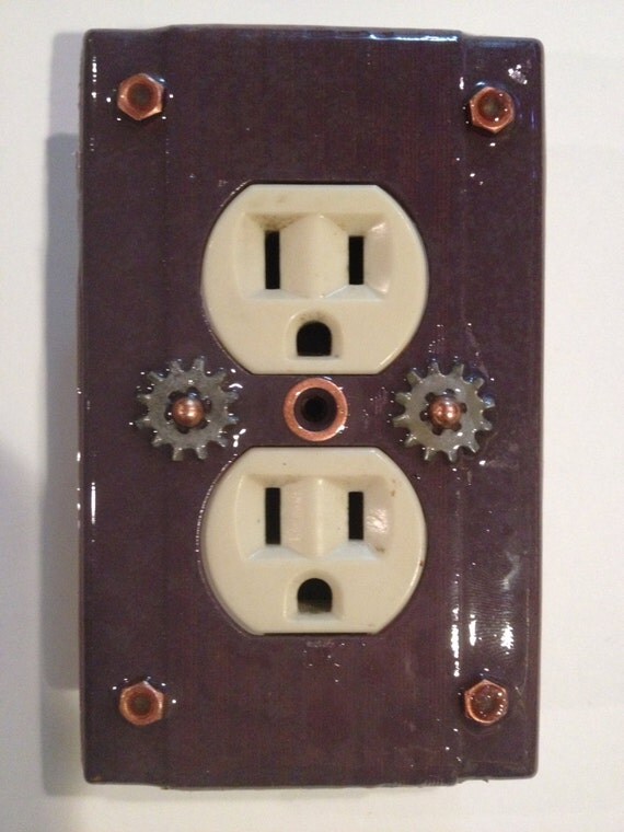Items similar to Double plug outlet cover on Etsy