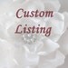 Custom Listing for Erin