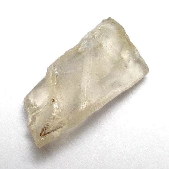 raw white sapphire