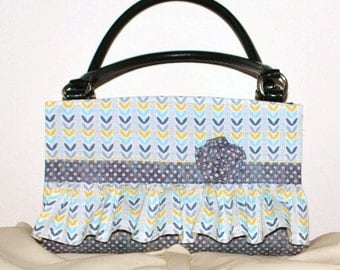 Ruffles and Polka Dots Magnetic Bag Shell Cover