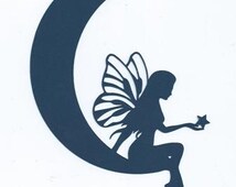 Popular items for fairy silhouette on Etsy