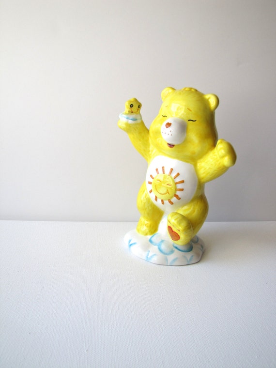 vintage yellow care bear