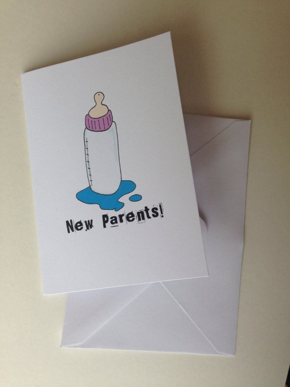 New parents cogratulations new parents new baby baby card
