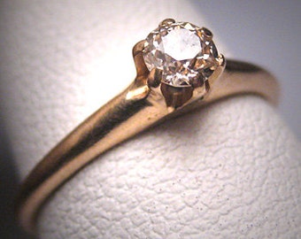19th century wedding rings