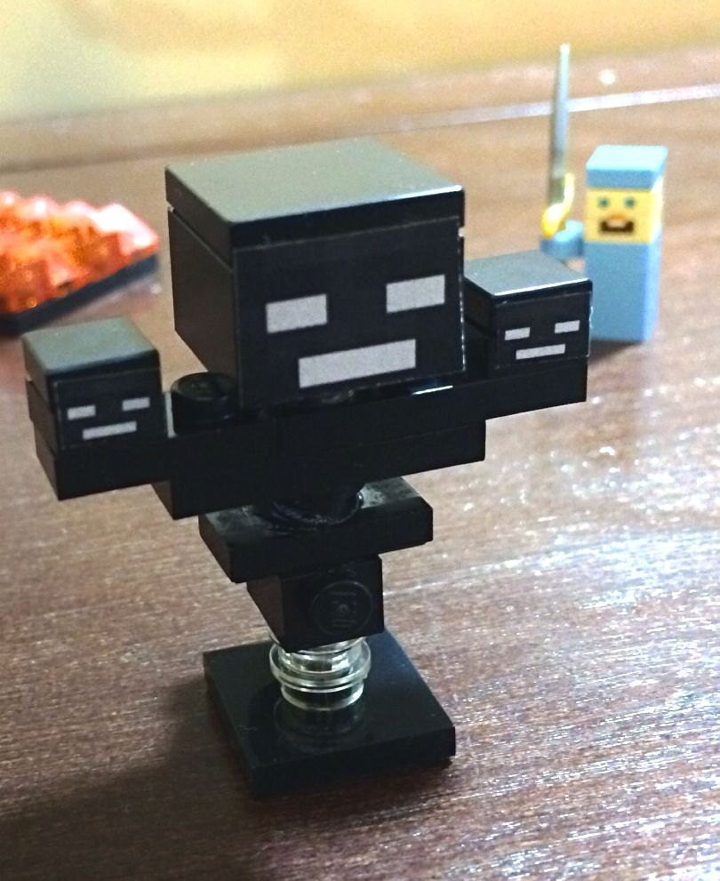 Items similar to Minecraft Inspired Lego Custom Wither 