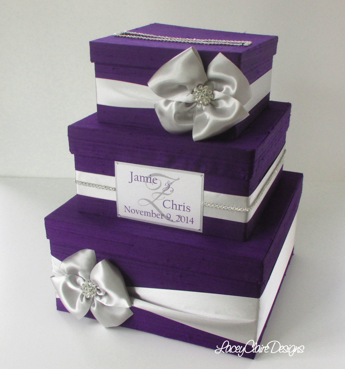 Wedding Gift Box Card Box Money Holder Custom Made