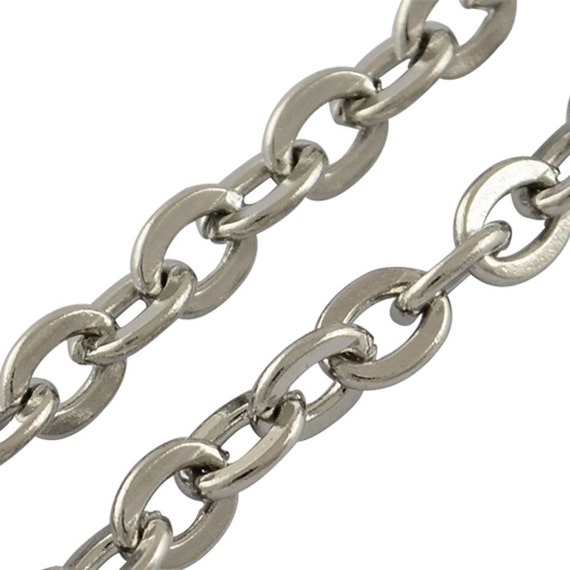 Stainless Steel Chain, Bulk Chain, Jewelry Making Chain, Fine Chain ...