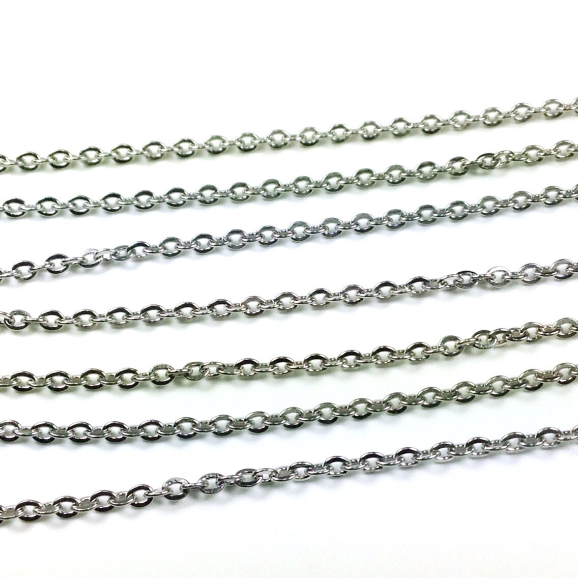 Stainless Steel Chain, Bulk Chain, Jewelry Making Chain, Fine Chain