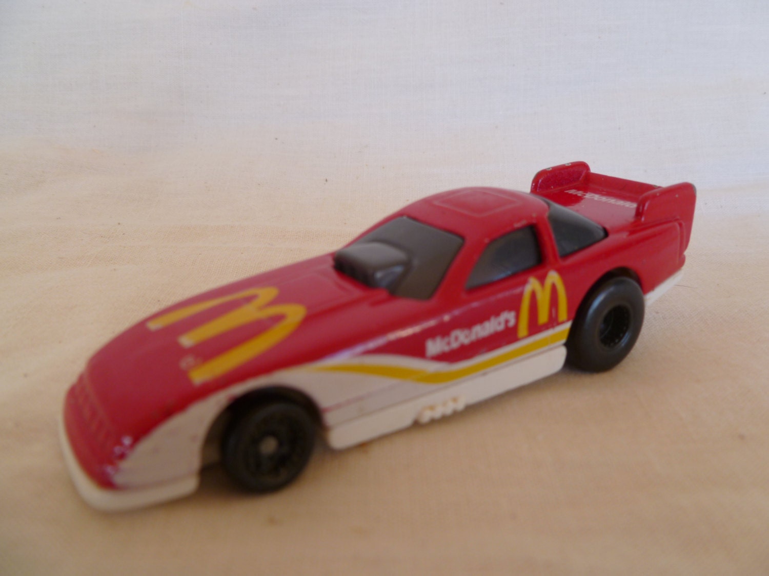 Mcdonalds Hot Wheels Race Car Happy Meal Toy Mattel Vintage