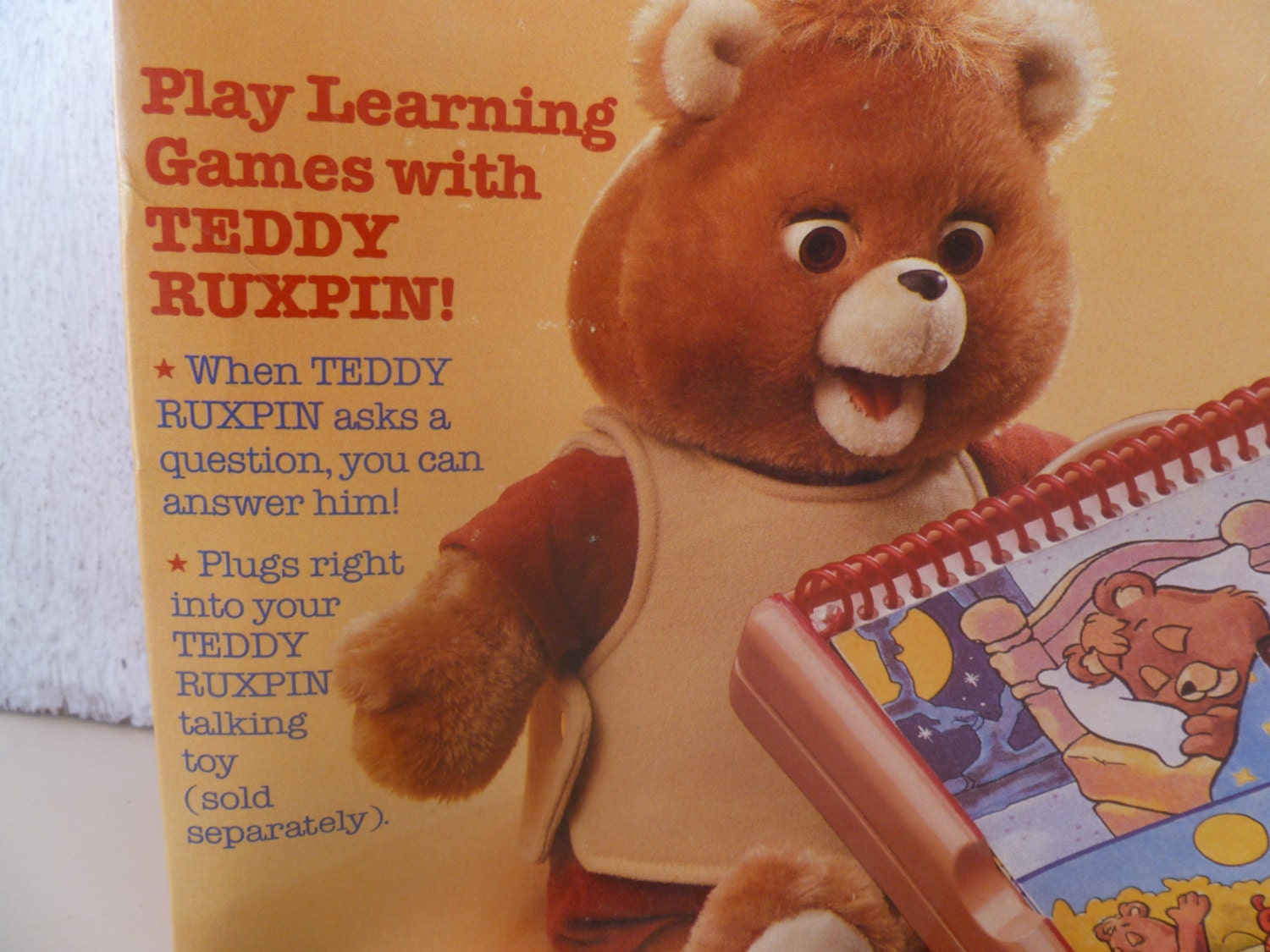 teddy ruxpin box