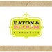 SALE Custom Logo Design - PreDesigned Logo - PreMade Logo - Vector Logo Design - EATON & BLOOM Logo Design - Vintage Logo - Retro Logo