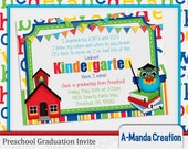 Preschool Graduation Invitaion Il_170x135