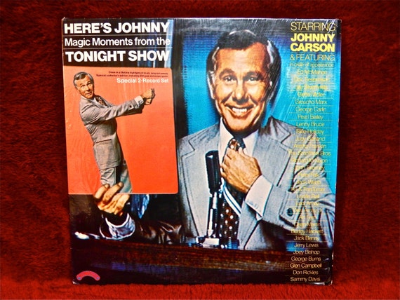 JOHNNY CARSON Here's Johnny...Magic Moments From The