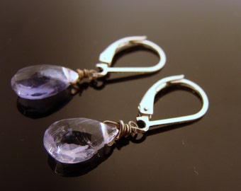 Popular items for iolite briolette on Etsy