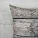 Barnwood Decorative Pillow Cover in 16x16 inches, Wood Grain Cushion cover, Drift Wood Pillow Case In Gray, Beige and Black For Urban Decor