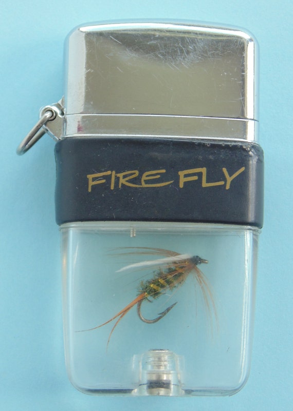 FIRE FLY Fishing Lure Clear Case Lighter
