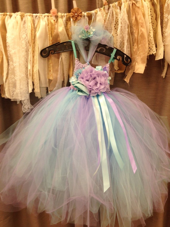 Peaches & Cream Boutique Style Tulle Tutu dresses with