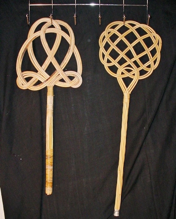 Reserved for mjesticroyalty.....Old Wicker Carpet Beater or