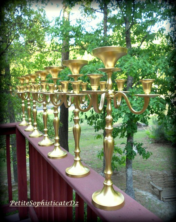 Items similar to 7 18.5 inches tall,Vase Top CandelabrasOutdoor