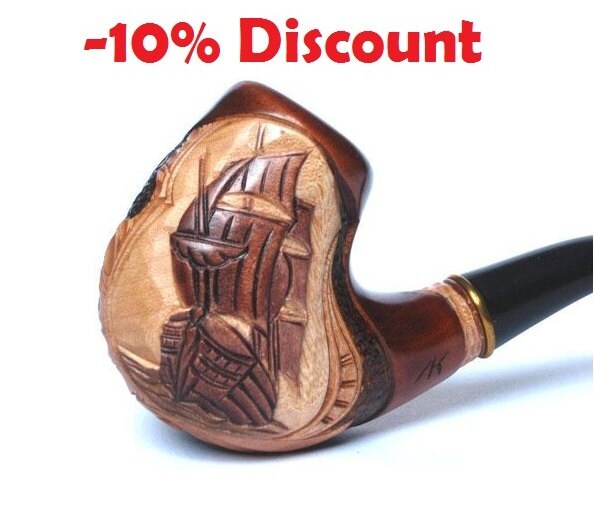 Tobacco Smoking Pipe SHIP high quality wooden by forpipesmokers