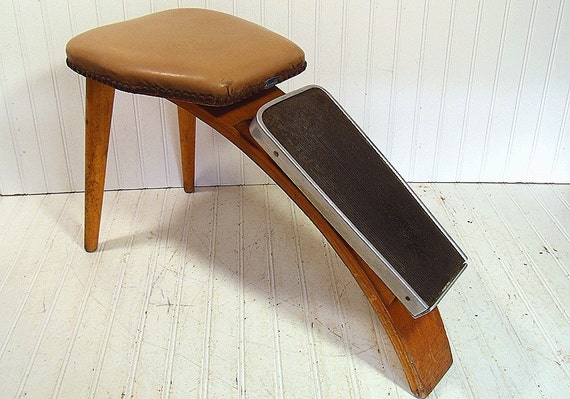 Vintage Shoe Store Salesman's BentWood Bench - Antique ChairMaster ...