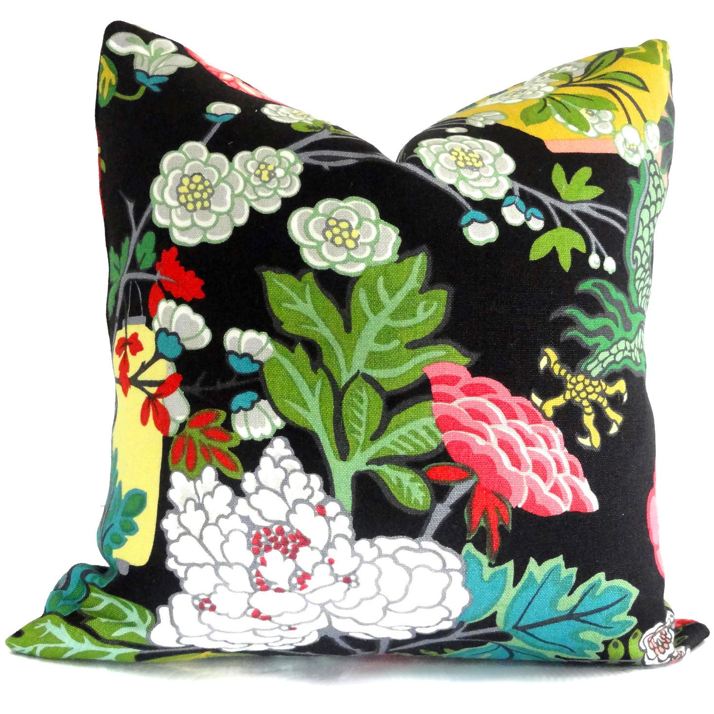 Ebony Schumacher Chiang Mai Dragon Pillow Covers 18x18 20x20