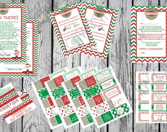 SALE!! Elf Instant Download Printable DIY Pack with Introduction Letter Elf Kit