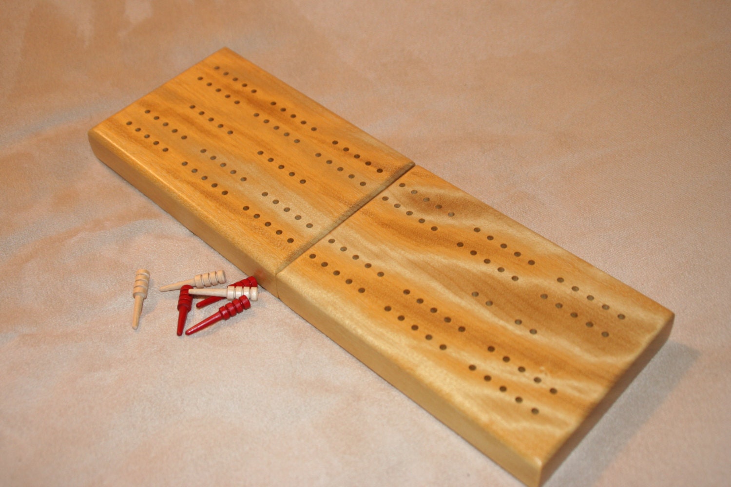 folding cribbage board