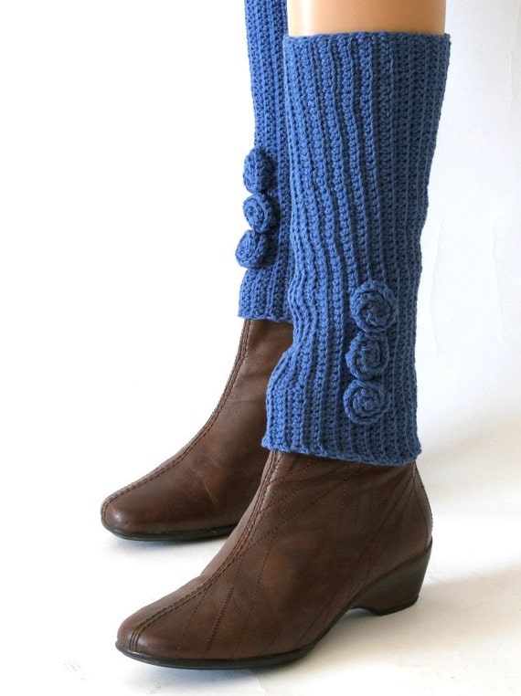 Items similar to Blue Leg Warmers PDF Pattern, Custom Leg Warmers Tutorial, K...