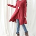 Cotton asymmetrical dress/ Long t shirt/ Long bottoming gown