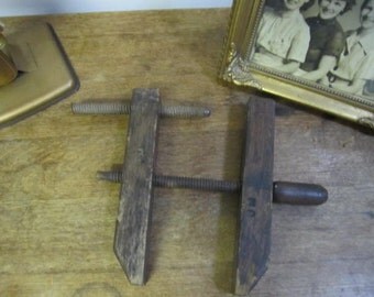 popular items for wood clamps on etsy
