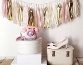 Blush Crush Tassel Garland (Champagne, Gold, Blush pink) Blush Crush Tassel Garland (Champagne, Gold, Blush pink)