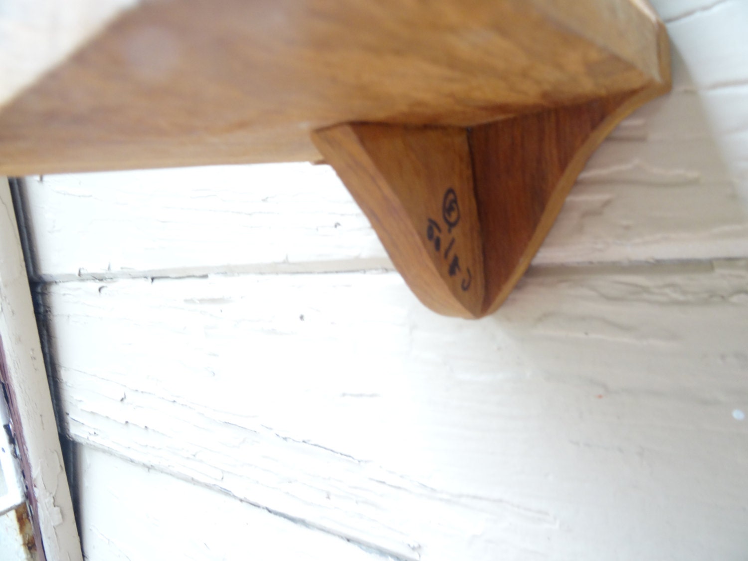 Vintage wooden shelfs nic nac shelf what not shelf by Artcapades