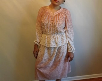 Sheer Vintage Two Piece Dress by Forever Young