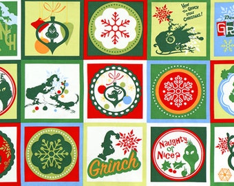 Kaufman - Dr. Seuss How The Grinch Stole Xmas 3 Panel